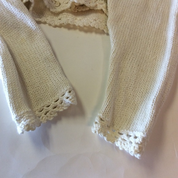 Partners Mervyns Vintage Cream Floral Sweater - Picture 9 of 10